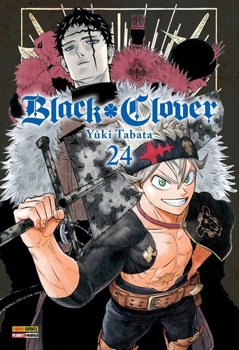 Black Clover- 24, de Tabata, Yûki. Editora Panini Brasil LTDA, capa mole em português, 2022