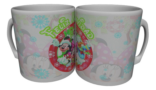 Taza, Mug Navideño Familia Disney