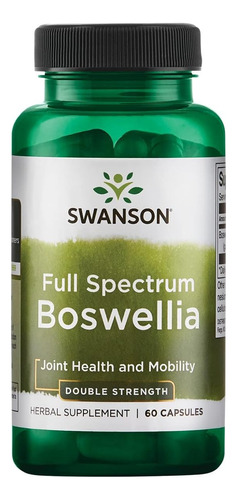 Boswellia Serrata 800 Mg - 60 Cápsulas - Swanson