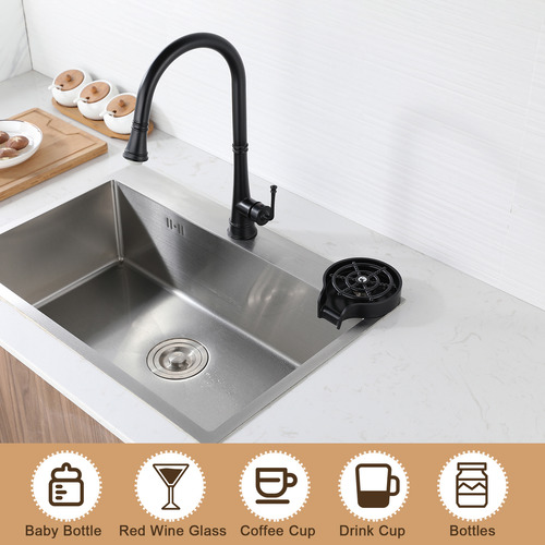 Enjuagadora De Vidrio Para Fregadero De Cocina, Botellas, La
