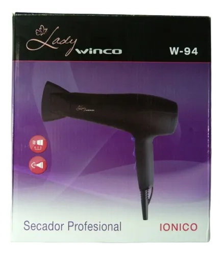 Secador De Pelo Profesional Frio Calor Winco W94 Dvt