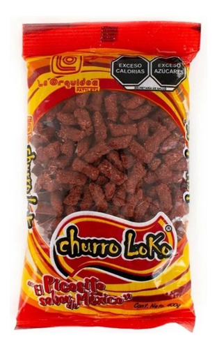 Churro Loko Tiritas De Tamarindo 1 Kg Botanas Tipo Rielito 