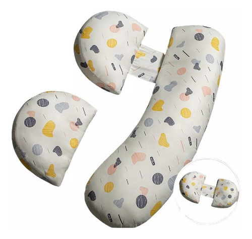 Almohada De Embarazo Lactancia Ajustable Super Suave Alargar