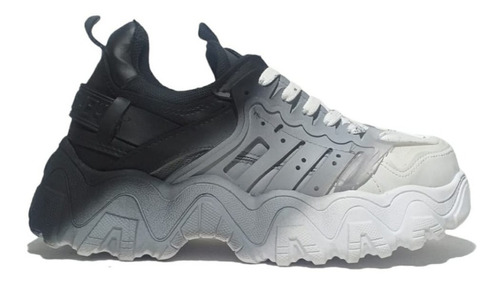 Imagen 2 de 4 de Zapatillas Enjoy Negro/gris