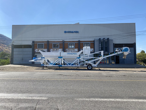 Planta Concretera Dosificadora Móvil Zeus30 2 Tolvas 50m3/h