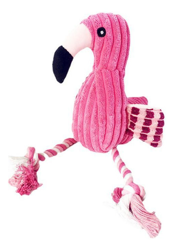 Peluche Chirriante Para Perros, Con Forma De Flamenco, Mordi