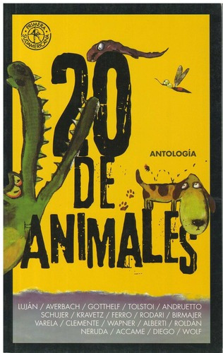 20 De Animales, de Antología. Editorial Sudamericana en español