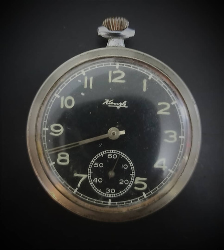 Antiguo Reloj Bolsillo Oficial Piloto Aleman Segunda Guerra!