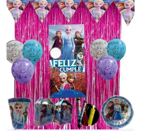 Frozen 2 Paq Fiesta Articulos 10 Personas