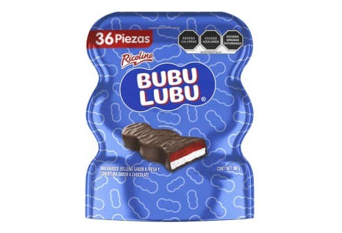 Bubulubu Ricolino 36 Piezas De 25 G C/u