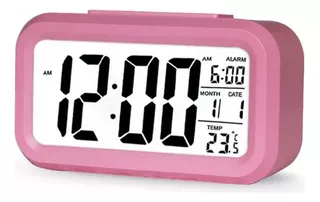 Reloj Despertador C/ Calendario Temperatura Niños Y Adultos