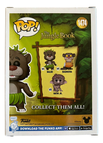 Funko Pop Baloo #1474 - The Jungle Book