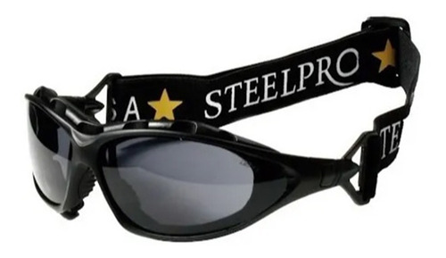 Gafas De Seguridad Steelpro X5 Lente Oscuro Gris
