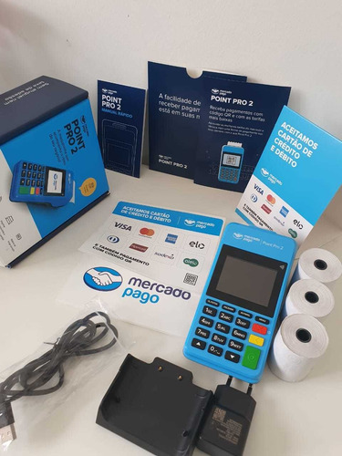 Point Pro 2 A Máquina De Cartão Do Mercado Pago