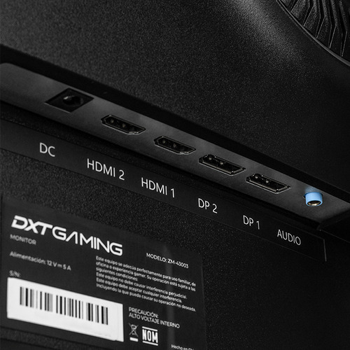 Monitor Gamer Curvo 34 Dxt Gaming Immersion Uwqhd 165hz Rgb