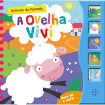 Comprar A Ovelha Vivi, De Cultural, Ciranda. Animais Da Fazenda (5 Botões) Editorial Ciranda Cultural Editora E Distribuidora Ltda., Tapa Mole En Português, 2019