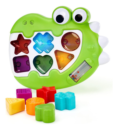 Baby Toys 12-18 Months - Light Up Shape Sorter Musical Toys.
