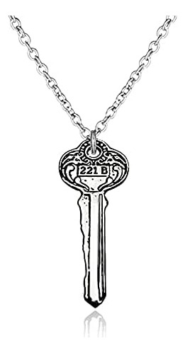 Collar Con Llave De La Casa De Baker Street Vintage 221b De 