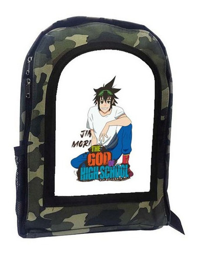 Mochila Camuflada The God Of High School A20