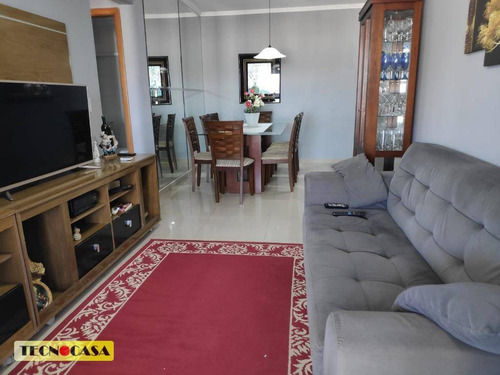 Imagem 3 de 30 de Lindo Apartamento Com 03 Dormitórios Para Venda Com 100 M² No Bairro Campo Da Aviação Em Praia Grande/sp. - Ap6637