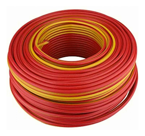 Sanelec 4072 Cable Thw De Alucobre, Calibre 8 Awg, Rojo, 100