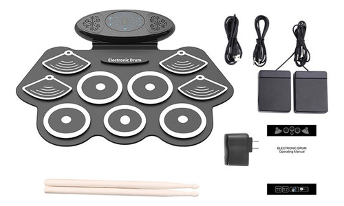 Altavoces Estéreo Electronic Drum Practice Pad Drum