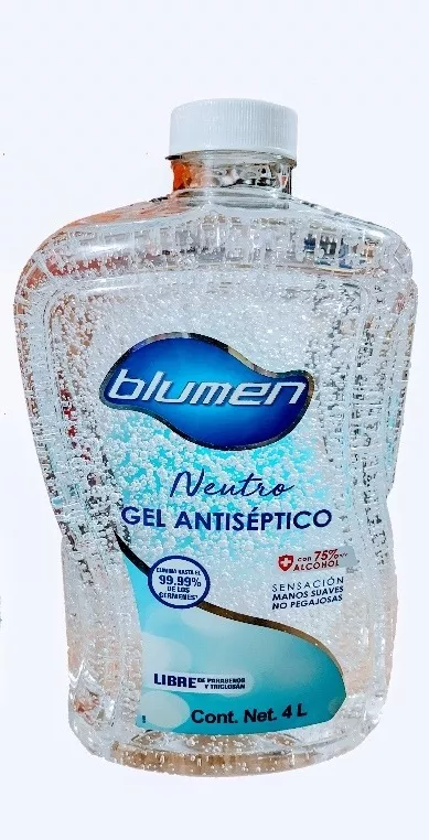Tercera imagen para búsqueda de gel antibacterial blumen 4 litros