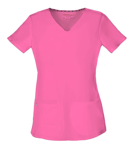 Delantal / Top De Uniforme Clinico - Heartsoul - Rosada 