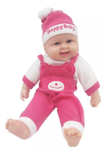 Muñeca Bebe Carcajadas Happy Baby 50cm