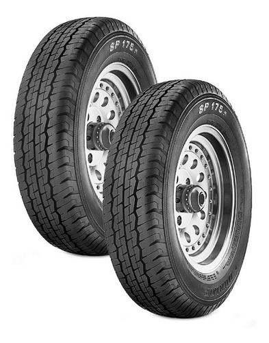 Paq. 2 Llantas 195r15 Dunlop Sp 175 M 106/104r