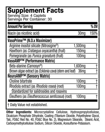 Pre Workout Nano X9 Muscletech 120caps Usa Import