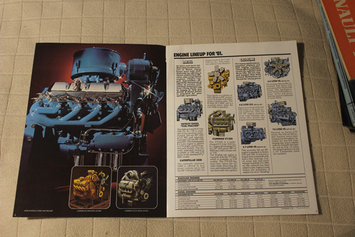 Chevrolet Linea Mediums Trucks 1981 Catalogo De Venta (Usado)