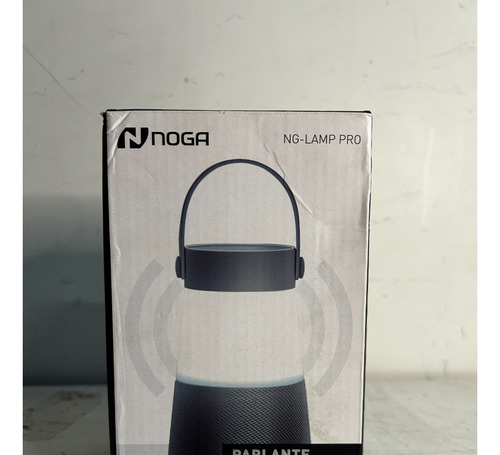 Parlante Lámpara Bluetooth Noga Music Lamp Pro Camping 360° Gris (Usado)