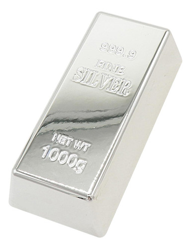 Tope De Puerta Decorativo De Plata Falsa Realista (no Real)