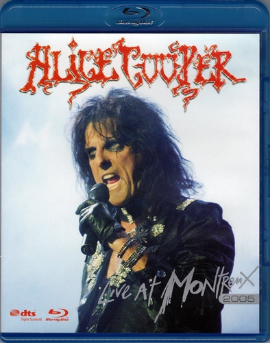 Alice Cooper Live At Montreux 2005 Blu-ray Imp.new En Stock