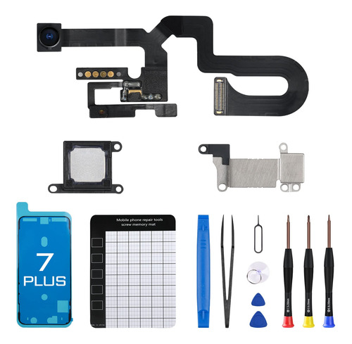 Para iPhone 7 Plus Reemplazo Camara Frontal 7mp 5.5 Kit Oido