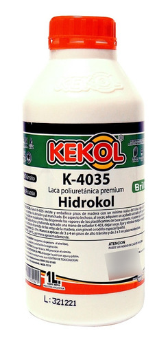 Hidrolaca Laca Brillante Kekol Piso Madera Parquet K4035 1l