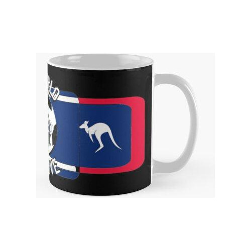 Taza One Love Soccer Fútbol Fútbol Australia Calidad Premium