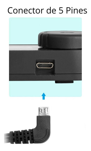Audífonos y Micrófono Para Casco de Intercomunicador Auricular FreedConn Con Conector de 5 Pines, Micrófono Suave y Rígido, Color Negro, Modelos R1 Pro y Plus, T-Com Sc y Vb, T-Max S Pro, Ky Pro