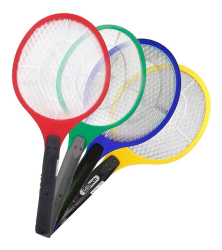 Imagem 1 de 3 de Raquete Elétrica Para Matar Mosquito Recarregável Mb Tech