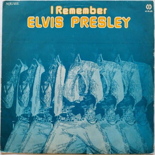 Lp Danny Mirror - I Remember Elvis Presley - 1978