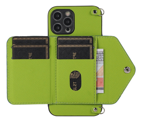 Funda Protectora De Piel Con Cordón Para Huawei