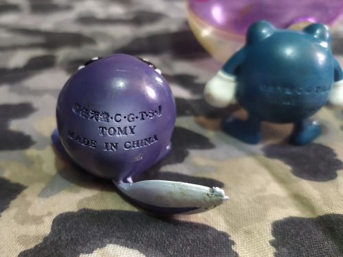 Figuras Originales Pokémon Tomy Poliwag Poliwhirl Poliwrath (Usado)