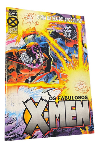 Revista Hq Gibi Os Fabulosos X-men Nº 22 Editora Abril Jovem Excelente Estado - Raridade Dos Anos 90 (Usado)