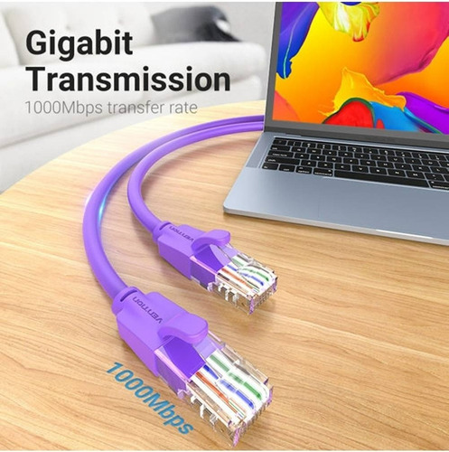 Patchcord Vention Purple 2m Cat6 Ibevh
