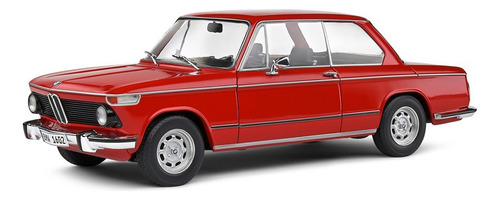 Miniatura Carro Bmw 1602 1971 1:18 Solido Vermelho