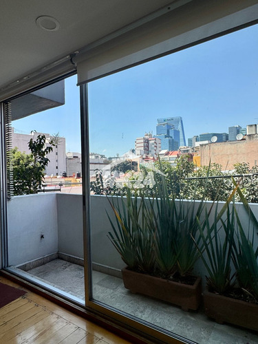 Pent-house Amueblado Y Equipado Con Roof Garden En La Colonia Del Valle Sur