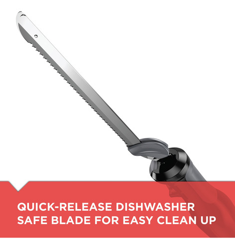 Cuchillo De Trinchar Eléctrico Black+decker Black De Acero I