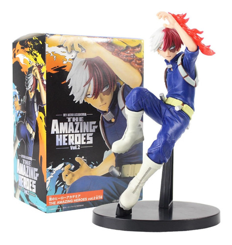 Figura Todoroki Shoto Boku No Hero Coleccion + Obsequio