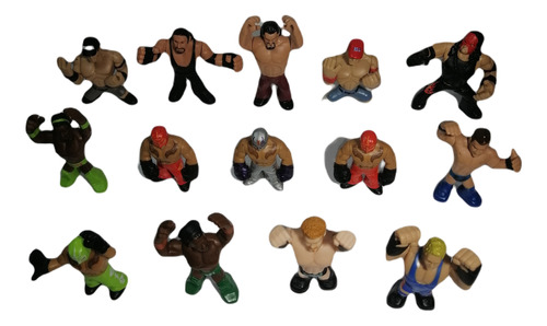 Wwe Rumblers, Luchadores, Rey Mysterio, Kane Precio X Unidad